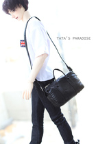 1 4 points 3 points uncle BJD DD baby with photo Mini accessories schoolbag daily props soft leather satchel bag bag