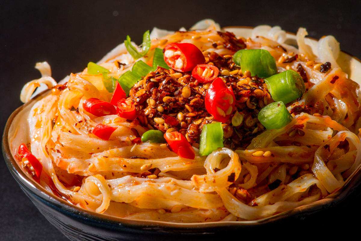 麻辣干拌面 辣星人的最爱