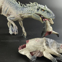 Jurassic World Park Tyrannical dragon toy Overlord violent dragon model simulation large Canglong Blu Xun Raptor