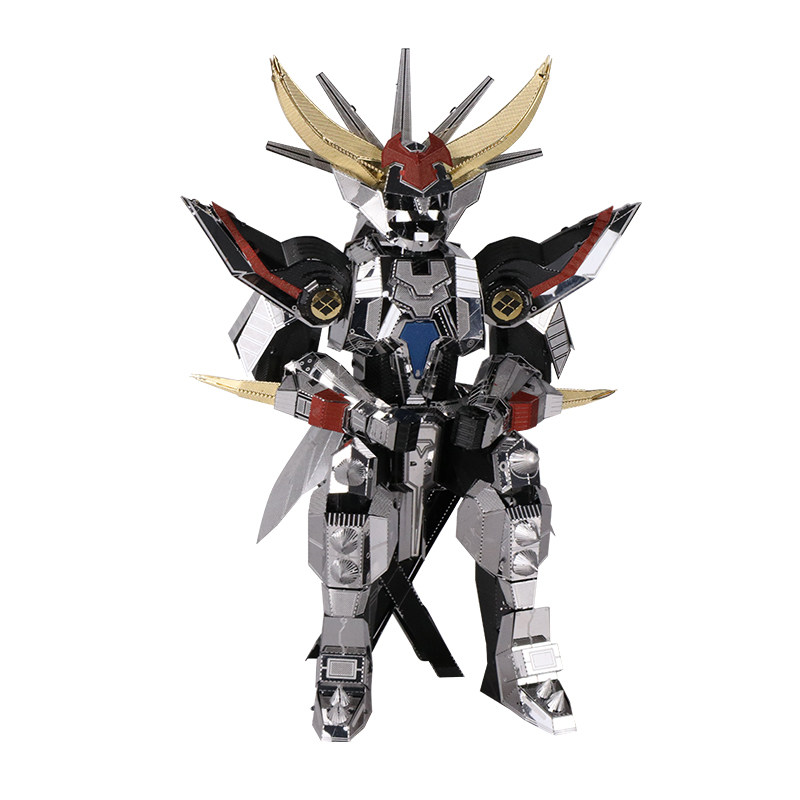 mu新品 成人3d金属拼图 魔神坛斗士 铠传 光明皇帝铠甲模型