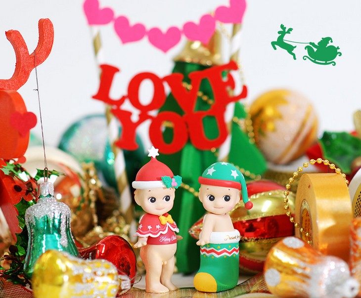 现货2016年圣诞节 sonny angel 圣诞鹿 圣诞老人 限量收藏公仔