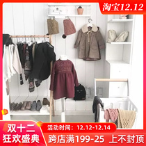 Original design custom wooden shopping stroller toddler childrens room decoration with props