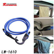 Outdoor travel car creative telescopic car rear clothesline car hanger car luggage fixing rope