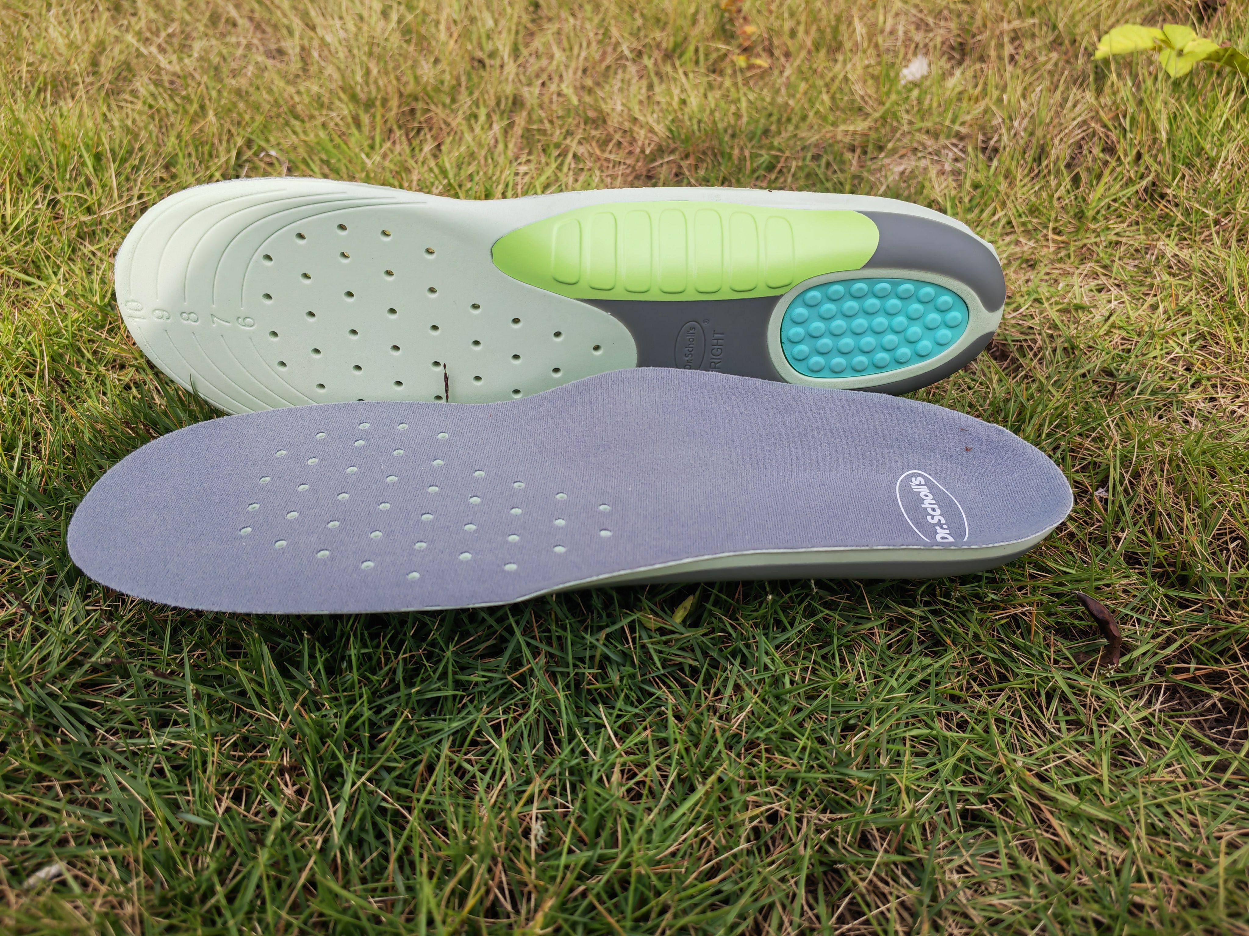 scholls爽健正品运动加强支撑型透气缓解足弓后跟疼痛pu鞋垫