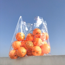 New ins South Korea transparent jelly bag PVC shopping bag handbag ultra-fire letter beach bag female large capacity