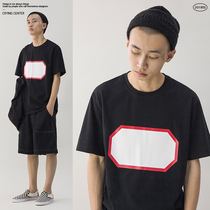 CryingCenter big Mark print TEE Japanese styling crying Center