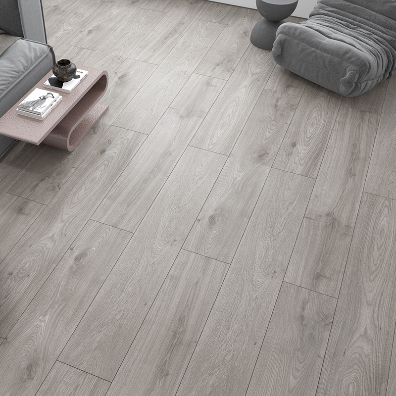 Reinforced composite floor 12mm household environmental protection industrial style gray home decoration factory direct sale bedroom room wooden floor