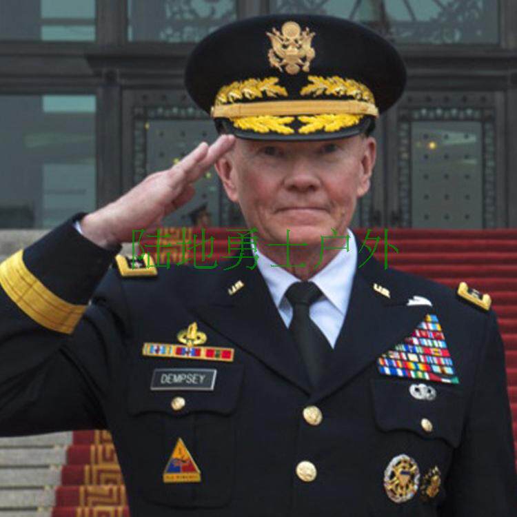 美国 军迷将官1星准将军衔金属徽章金属标肩章胸章胸徽帽徽勋章