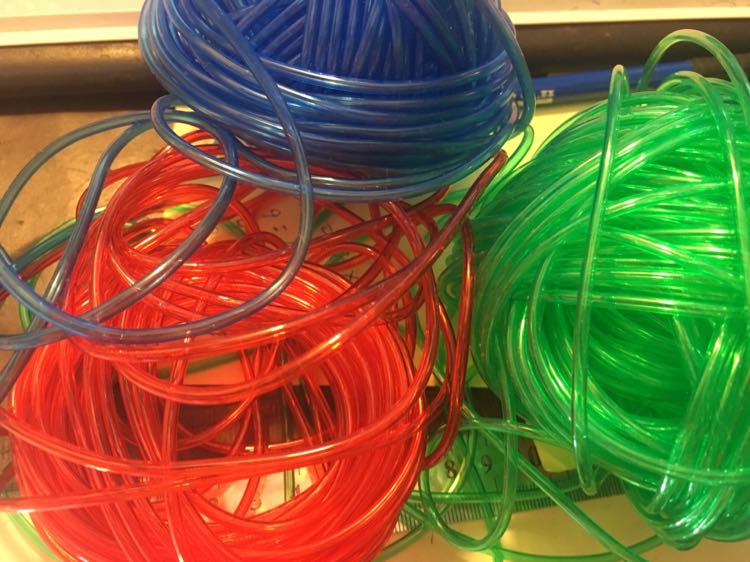 3mm10色塑料空心绳幼儿园材料pvc线绳编织空心软管编篓塑料管5米_双氙