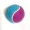 双色紫配蓝网球