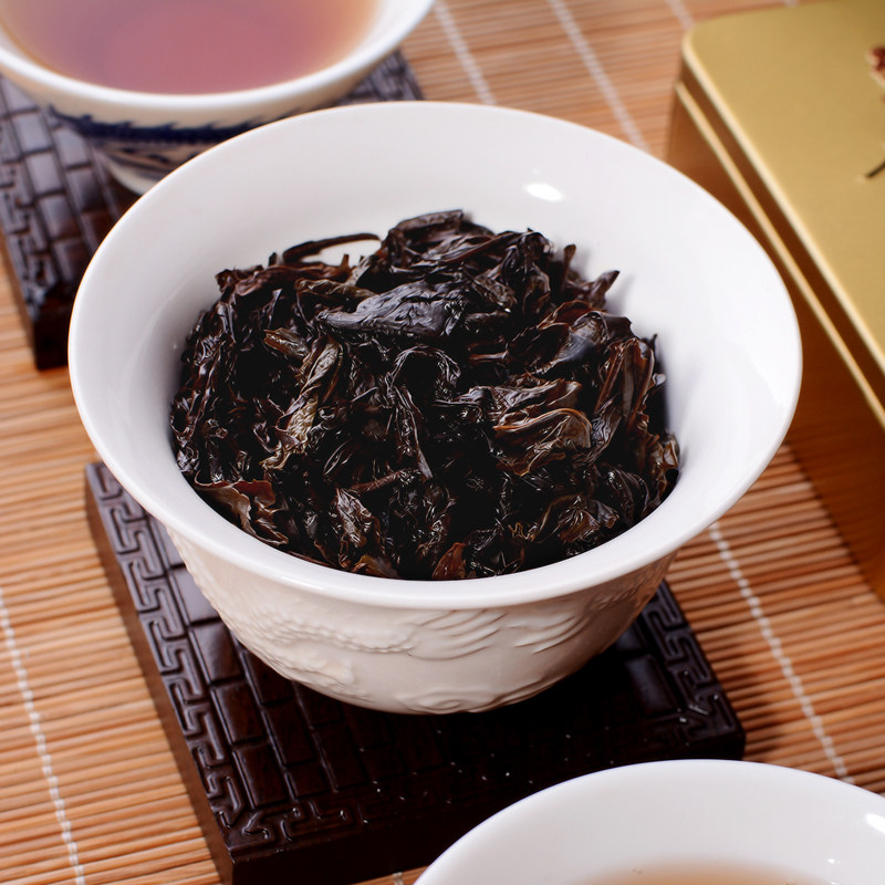 戏球名茶传承人监代表作金佛茶叶小金盒高端岩茶 智慧金佛茶叶20g