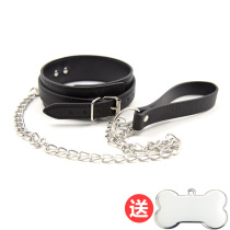 sm adult torture dog chain belt Dog ring Neck cover Collar binding training male and female dog slave sex adult products