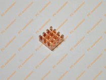 Ultra small broken slot copper pure copper memory MOS heat sink electronic IC chip heat sink 9*9*4