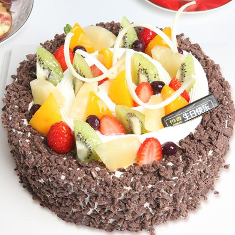 Qingdao Danxiang cake coupon e-coupon 12-inch classic fruit cake official face value of 219 yuan