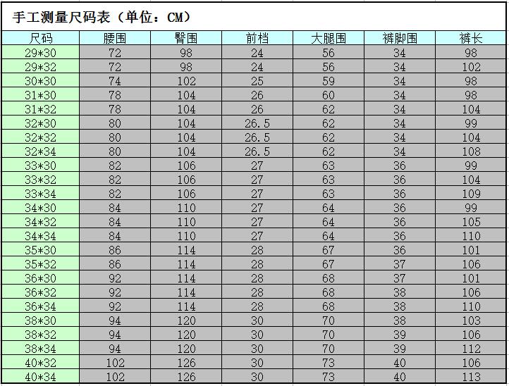 做旧蓝色牛仔裤男裤五袋款牛仔长裤合体版型牛仔裤有小瑕疵 6k359