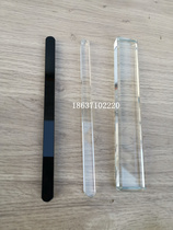 Minimalist narrow frame moving door extremely narrow glass door aluminium alloy push-and-pull door pull hand handle crystal pull handle transparent