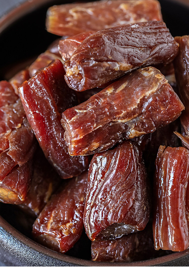 隐谷野 风干牛肉粒 内蒙古草原牛肉干 好牛肉 加点盐就够了 100g