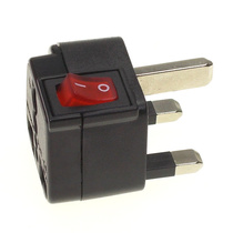 Wonpro stable British standard Middle East Singapore Malaysia play with the conversion plug with switch black