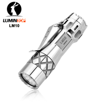 Lumintop Lei Ming rabbit LM10 commemorative version of titanium alloy hand electric 2800 lumpy red bronze brass plate collection to play