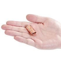 LUMINTOP Rabbit EDC PIMI direct charging mini small flashlight Red copper play flashlight 100 lumens TIR mirror