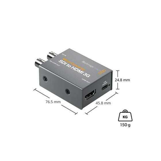 BMD 변환기 마이크로 컨버터 SDI에서 HDMI 3G WPSU 비디오 변환기 BMD 변환기 마이크로 컨버터 SDI에서 HDMI 3G WPSU 비디오 변환기