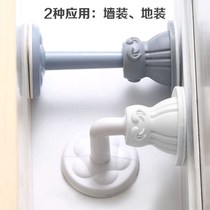 Door Suction Free of perforated silicone Suction Door Suction home Toilet Suction Door Top Crashworthy Room Door Backdoor Touch door matching