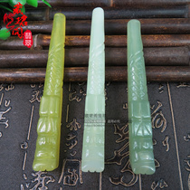 Jade-tap cigarette holder natural Xiu jade filter eco-friendly long pole smoke with overvalue