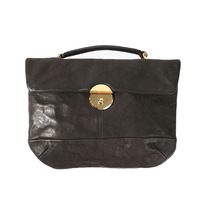 New wear old protection carrying dark vintage style shoulder cross soft cowhide bag wash to do old womens Hand bag