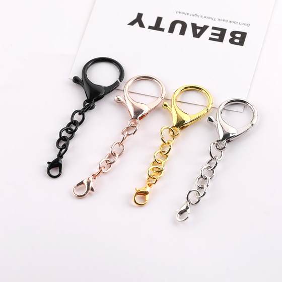 금속 랍스터 버클 4 절 체인 키 체인 DIY 수제 수제 가방 자동차 펜던트 연결 체인 액세서리 액세서리 금속 랍스터 버클 4 절 체인 키 체인 DIY 수제 수제 가방 자동차 펜던트 연결 체인 액세서리 액세서리