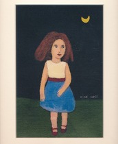 Beijing tourist souvenir nine cats nine cats independent artist illustrator painting core white cat self-portrait