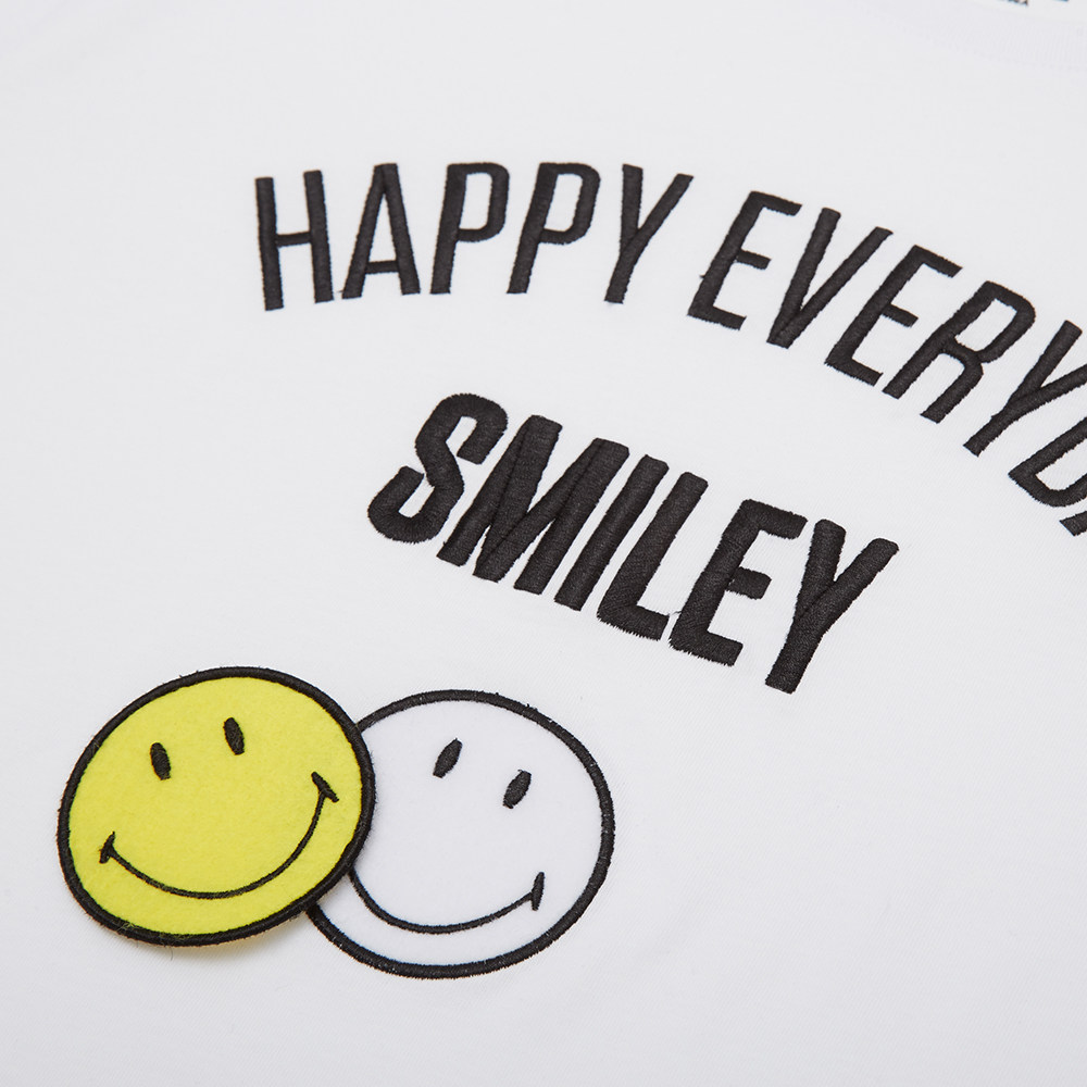 美特斯邦威短袖t恤男2017夏装新款smiley印花上衣726430商场同款