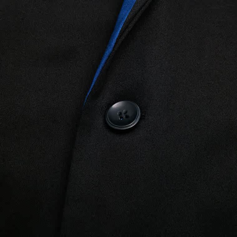 美特斯邦威2015秋装新款男潮时尚百搭撞色西装吊牌价449元