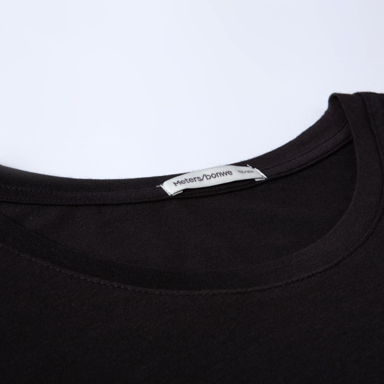 美特斯邦威2015夏装新款女酷感动物针织短袖恤吊牌价79元