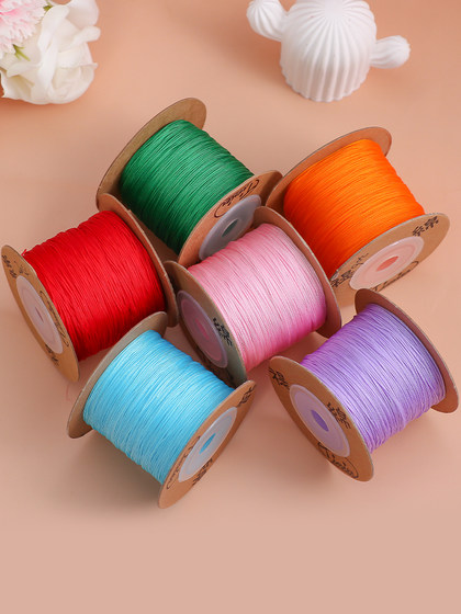극도로 얇은 No. 71 대만 제이드 라인 0.4mm 핸드 짠 팔찌 구슬 DIY 손으로 짠 구슬 라인 탄성력 극도로 얇은 No. 71 대만 제이드 라인 0.4mm 핸드 짠 팔찌 구슬 DIY 손으로 짠 구슬 라인 탄성력