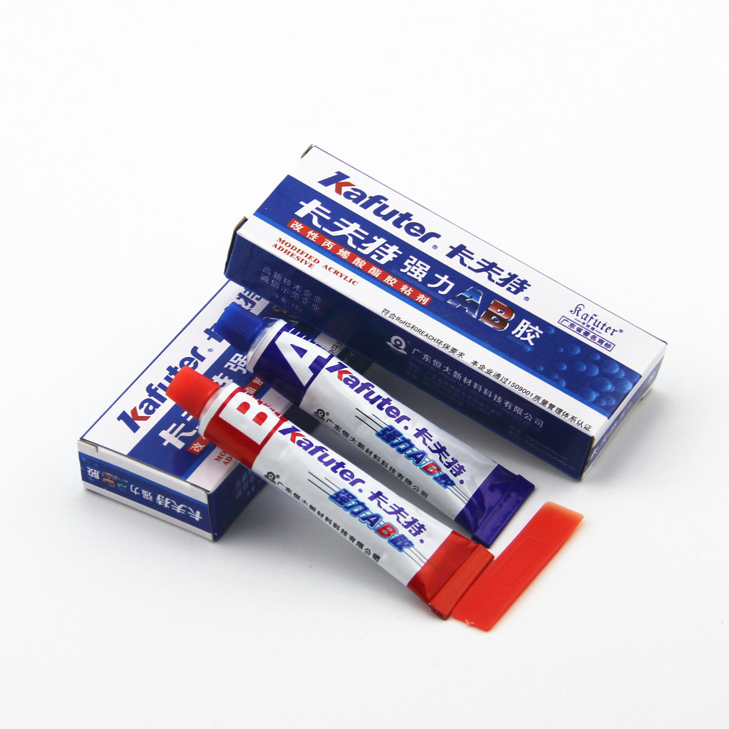 ab胶 卡夫特ab强力胶 粘铁ab胶 粘木头ab胶 万能胶 高性能结构胶_双氙