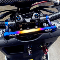 Mavericks N1 N1S modified fired titanium mobile phone holder titanium alloy CNC burning blue mobile phone holder bibi factory