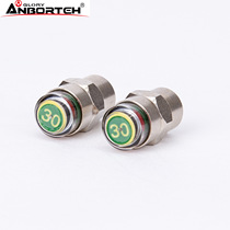 Calf tire pressure monitor tire pressure gauge visual tire pressure detector air nozzle tire pressure cap two sets