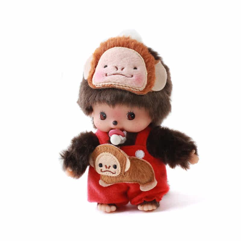 正品萌趣趣曾用名蒙奇奇公仔 2016新品12生肖猴年bb毛绒玩具娃娃