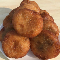 Northeast Old-fashioned handmade fried cake traditional fried red bean pastry glutinous rice pastry 1000g per serving