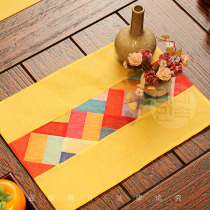 Sabina placemats table mats Nordic dinner plate mats table mats table mats vegetable plate mats household color strip splicing plate bowl mats 03