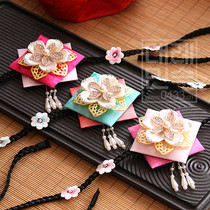 Korea imported childrens hair band hair rope Stage performance headdress Korean hair band Hanbok hair ornaments H-P02700-3