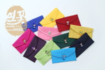Korean fabric wallet deposit bag can put mobile phone Korean folk handicraft gift tourist souvenir P02949