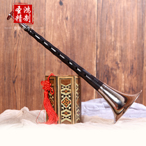 Tianjin Shenghong Suona factory direct sales of high-quality ebony ebony Suona down E-tone distribution whistle horn musical instrument