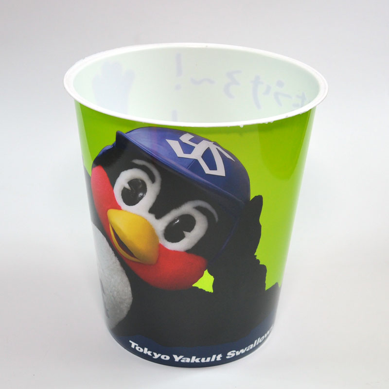 NPB Baseball Tokyo Yakult Swallow Tsubame Gulro TOKYO YAKULT SWALLOWS Trash Can Plastic Bucket