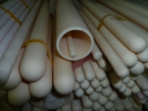 High temperature ceramic tube gao lv ci guan feng tou guan head porcelain gang yu ci guan gang yu guan