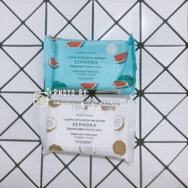 Two spot silk vranes makeup wet towels Coconut Watermelon 10 slices