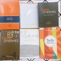 Hermes Love Marsee Terre Land Twilly silk with orange colour starred lagoon garden in the garden tube perfume 2ml