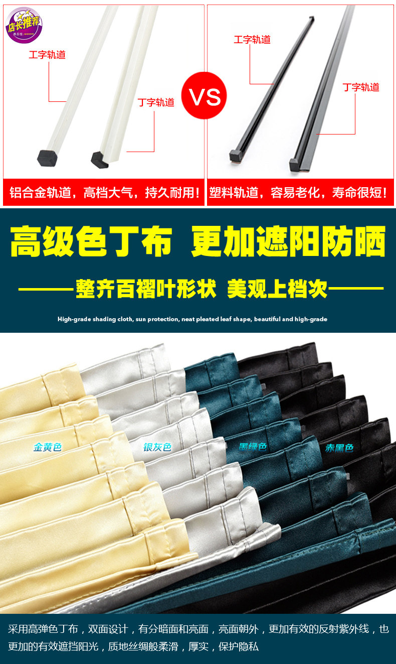 Suitable for Honda Odyssey ODYSSEY car curtain sunshade heat insulation car track side private blackout curtain