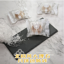 Mid-Autumn Moon cake packaging bag Mung bean cake egg yolk tray Transparent blister with tray bag box 50g 75g 100g moon cake bag