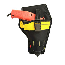 HV Electric Drill Kit Hand Electric Drill Bag Charging Lithium Electric Shock Drilling Pocket Thickened Multifunctional Portable Waist Hanging Bag